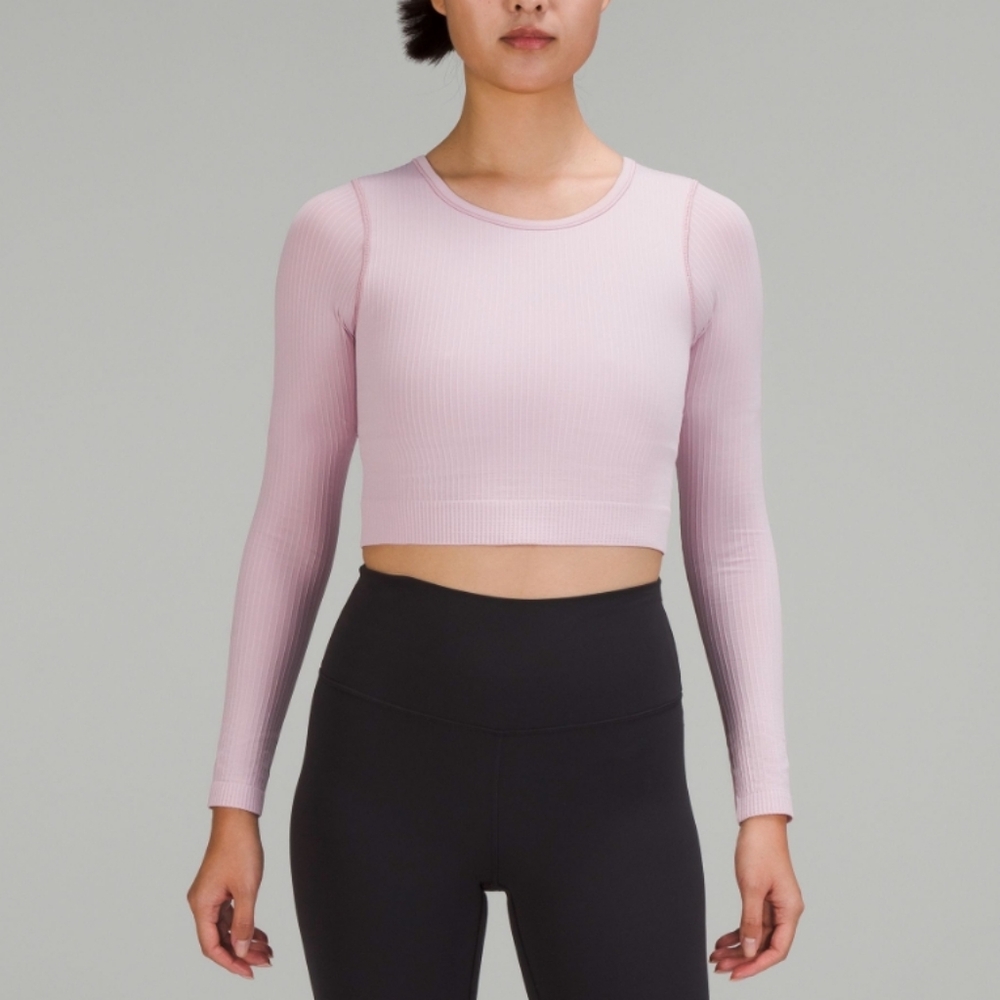 Ebb to Street Long Sleeve, Pink Peony, Size 4